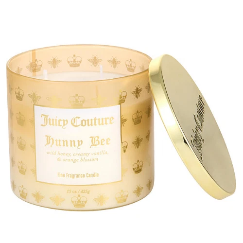 Hunny Bee by Juicy Couture Scented Candle Wax Soy 15 oz Brand New