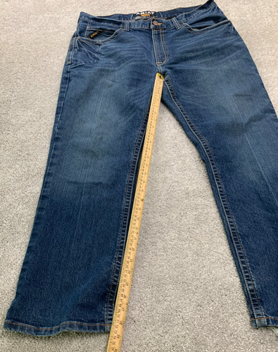 Ariat Jeans Men's 38/30 (40/29) Straight Leg Rebar M4 Flame Resistant Work Pants - Picture 11 of 22