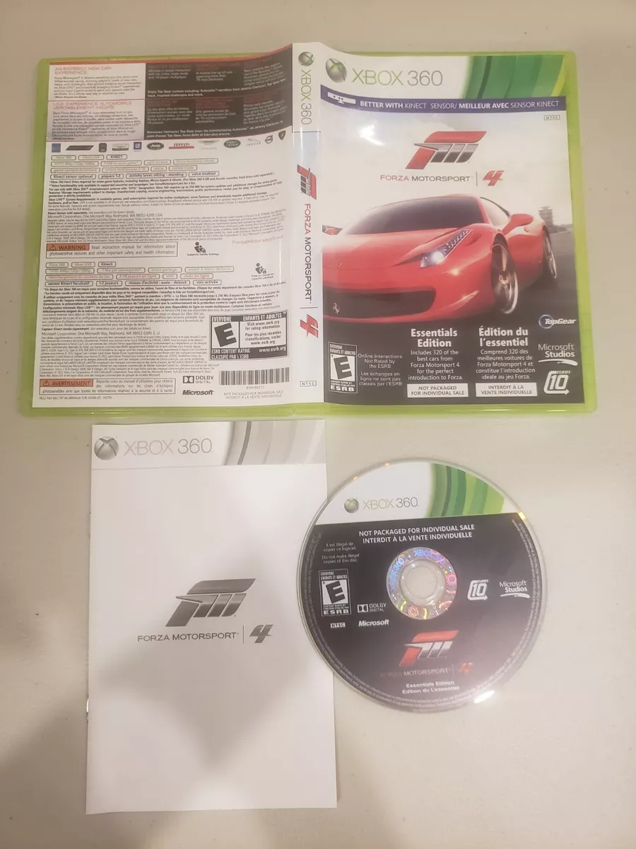 Forza Motorsport 4: Essentials Edition - Xbox 360 