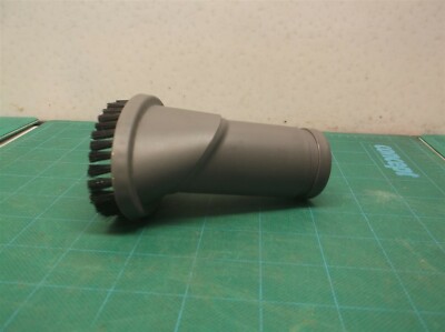 Universal Vacuum Cleaner Dust Brush Vacuum Attachment GREY 3'' Brush 1 1/8'' dia