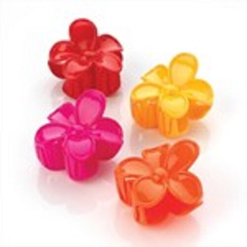 New on Card Bright Daisy Flower Plastic 4cms Hair Clamp Claw Accessories  - Picture 1 of 1