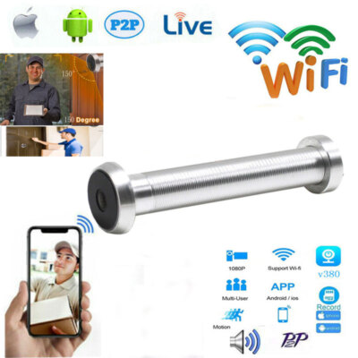 Mini 4K HD WIFI wireless 150D motion detect DIY IP Smart camera recorder F Phone