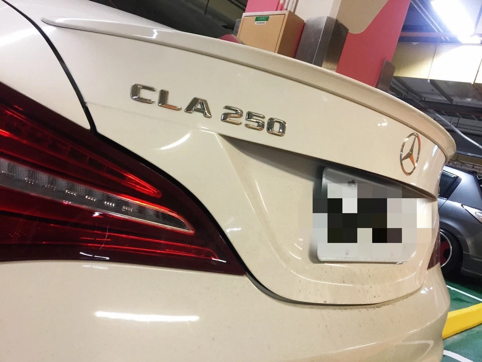 Alerón maletero tipo A pintado ABS para Mercedes BENZ W117 C117 4 PUERTAS CLA Foto 2 de 4