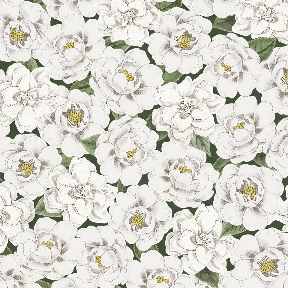 Ткань для лоскутных одеял Garden Grace Sage Butterfly Toss ширина 44 дюйма Wilmington - Изображение 4 из 4