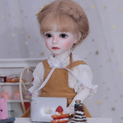 1/6 BJD Doll Full Set Resin Ball Joint Doll Nia Cute Girl Eyes Face Makeup Gifts
