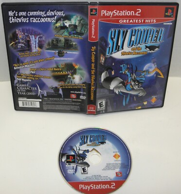 Sly Cooper and the Thievius Racoons   Playstation 2 .Ps2.