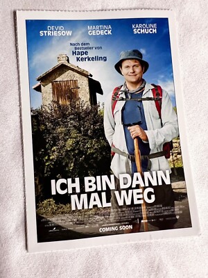 Cinema Filmplakatkarte | Ich bin dann mal weg | 2015