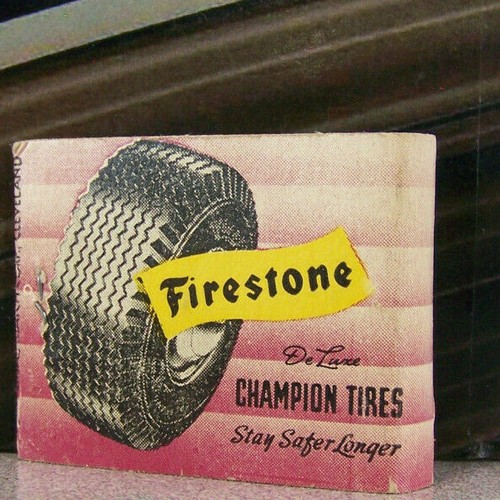Vintage Matchbook M7 Washington Bellevue McCarthy Sparling Firestone Tires Champ eBay