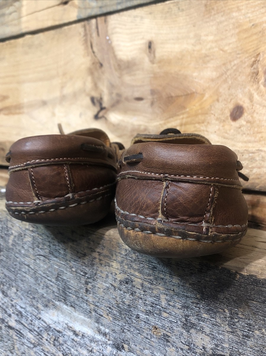 Quoddy Trail Mocassin Brown Moc Leather Maine USA Mens Sz 5 Quoddy Trail Mocassin Brown Moc Leather Maine USA Mens Sz 5
