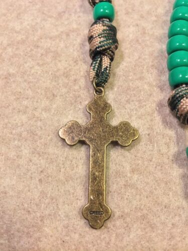 Paracord Rosary - Durable Catholic Rosary - Handmade - Picture 6 of 6