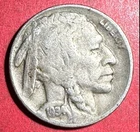 1934D US Buffalo Nickel! "Denver" Mint! FINE! Lower Mintage! Old US Coin!