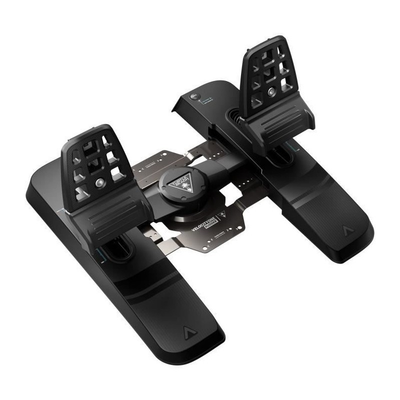 Pédales de direction VelocityOne Rudder Turtle Beach universelles pour simulation de vol