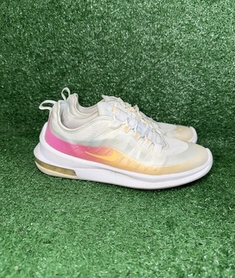 Nike Air Max Axis Women Size 8 White Multicolor Running Shoes Sneaker C15777-100