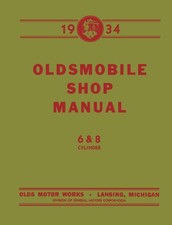 1934-1938 Oldsmobile Six Eight Shop Manual - All Models 1934-1938 Oldsmobile Six Eight Shop Manual - All Models