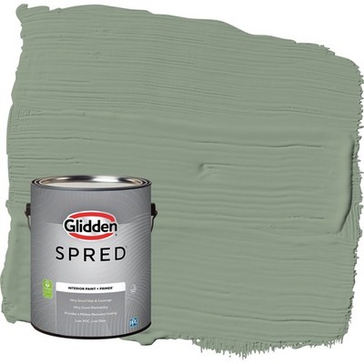 Spred Grab-N-Go Farm Fresh / Green Eggshell Interior Paint W/ Primer 1 Gallon
