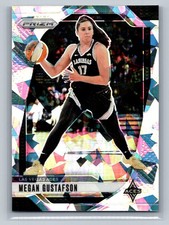 2024 Panini Prizm WNBA #78 Megan Gustafson Ice Prizms