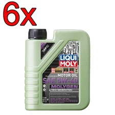 [Case of 6] LIQUI MOLY Molygen New Generation SAE 5W-40 Engine Motor Oil 1L