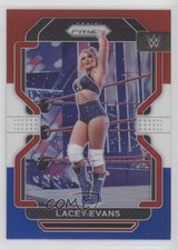 2022 Panini Prizm WWE Red White & Blue Prizm Lacey Evans #189 0o6v