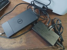 Dell WD19TB Laptop Docking Station Black w/ 180W Adapter Universal Compatible