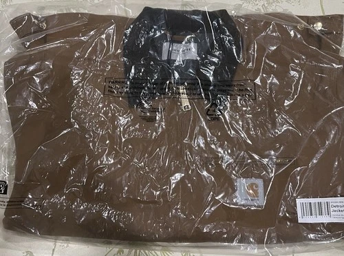 BNWT Carhartt Detroit Work In Progress WIP Jacket XXL Hamilton Brown Tobacco  image 2