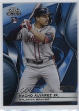 2025 Topps Chrome Black Blue Refractor /150 Nacho Alvarez Jr #65 08vx