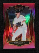 2021 Panini Select Premier Pink Prizm 9/10 Dean Kremer #167 0q0