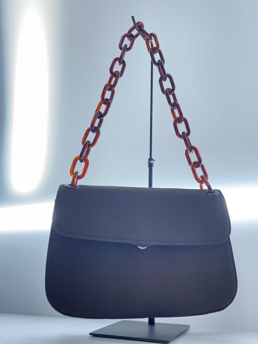 PRADA Shoulder Bag BLK Solid - image 3