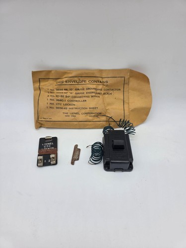 Lionel 364C Controller CTC Lockon Lot O Gauge Train 3656-66 3656-67 Vintage