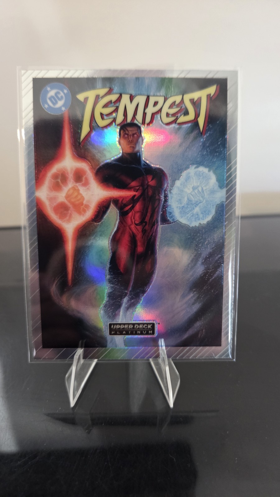 Tempest 2026 Upper Deck UD Platinum DC Cover Variant Rainbow VC100