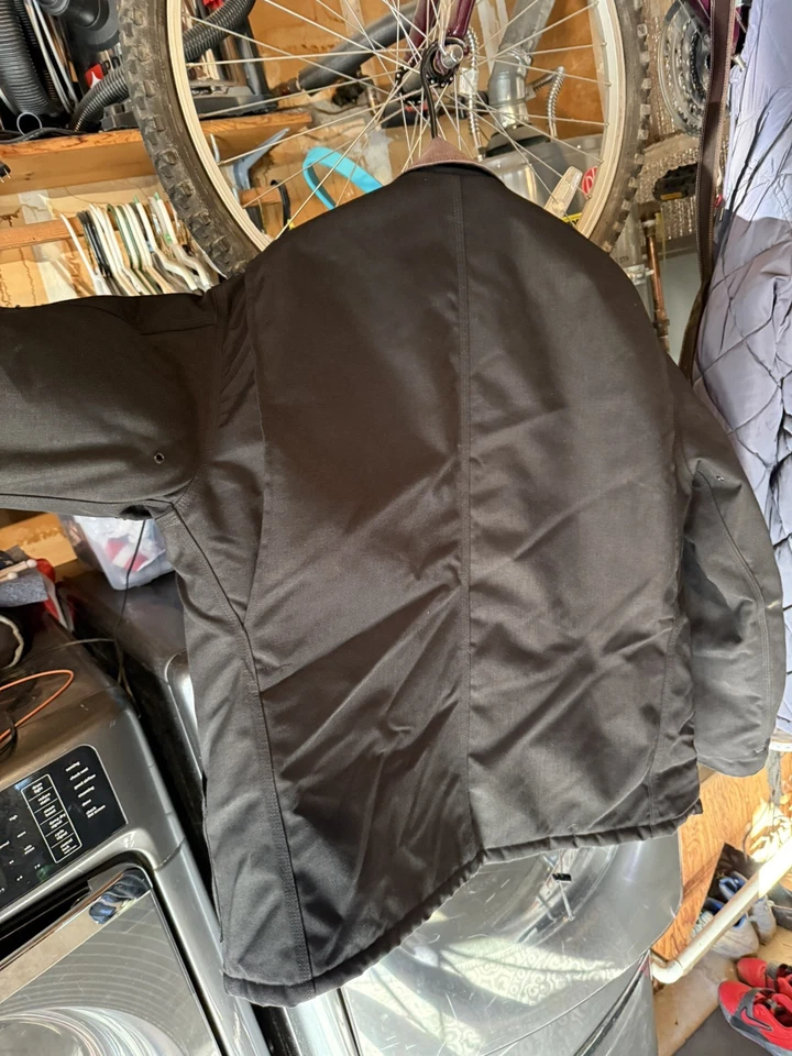 Vintage Carhartt C55 Black Artic Quilt Lined Yukon Extreme Work Jacket Size L - Image 2 of 4