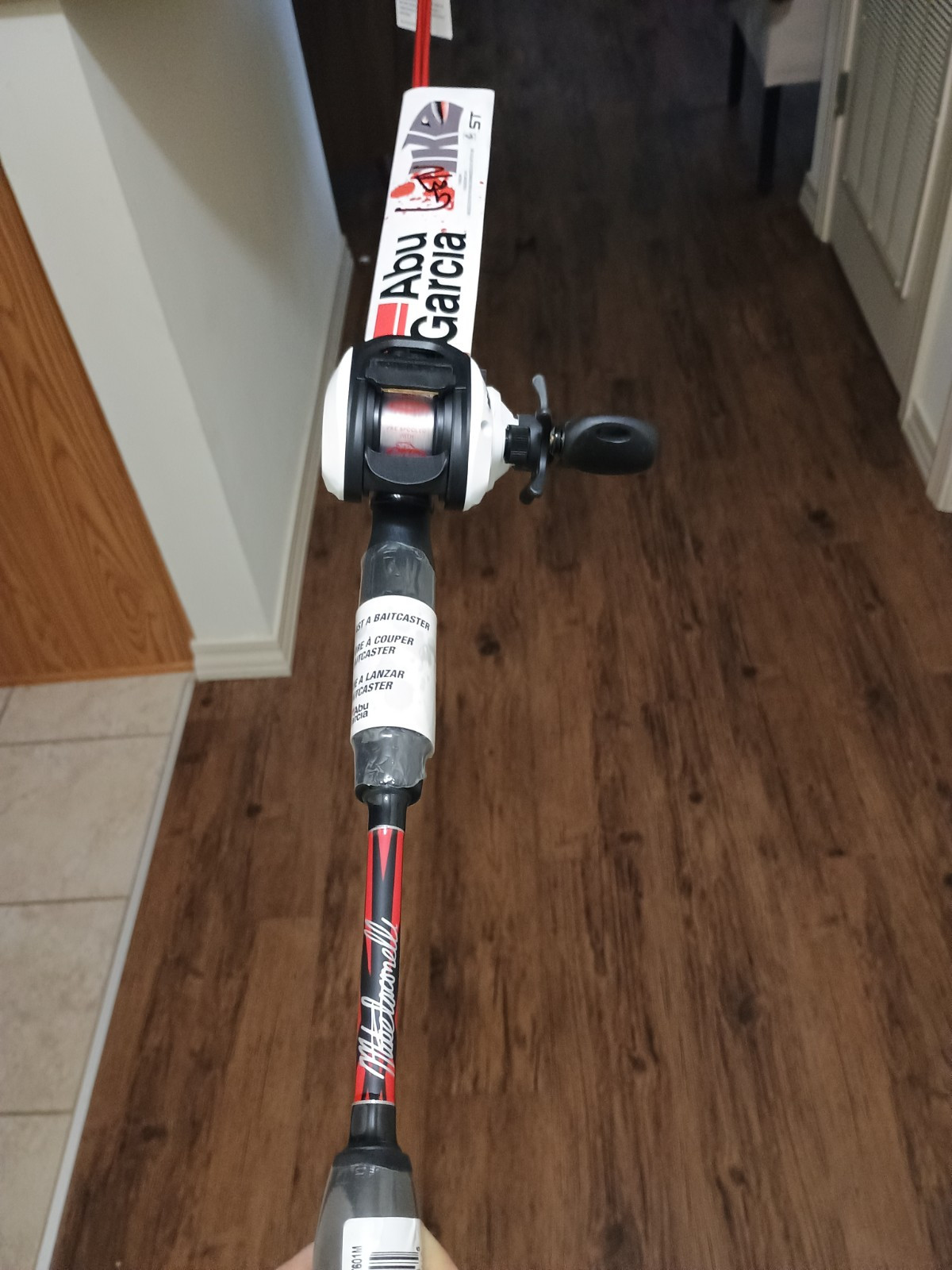 Abu Garcia  Fishing Rod Bait Caster EZE Cast 6' 3 Bearing Sy