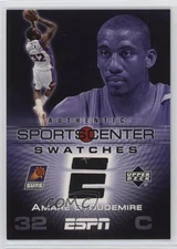 2005-06 Upper Deck ESPN Sportscenter Swatches Amare Stoudemire #SCS-AS