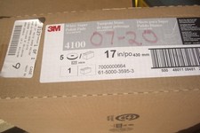 3M Super Polish Floor Pad 4100 17" White, NEW   (LOT of 15 NEW PADS )
