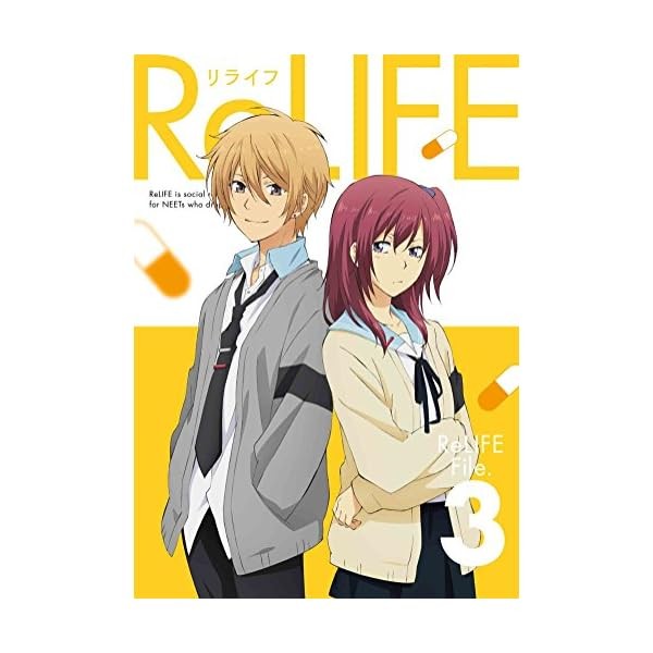 ReLIFE Vol.3 First Limited Edition Blu-ray Booklet Japan F/S ANZX-12465