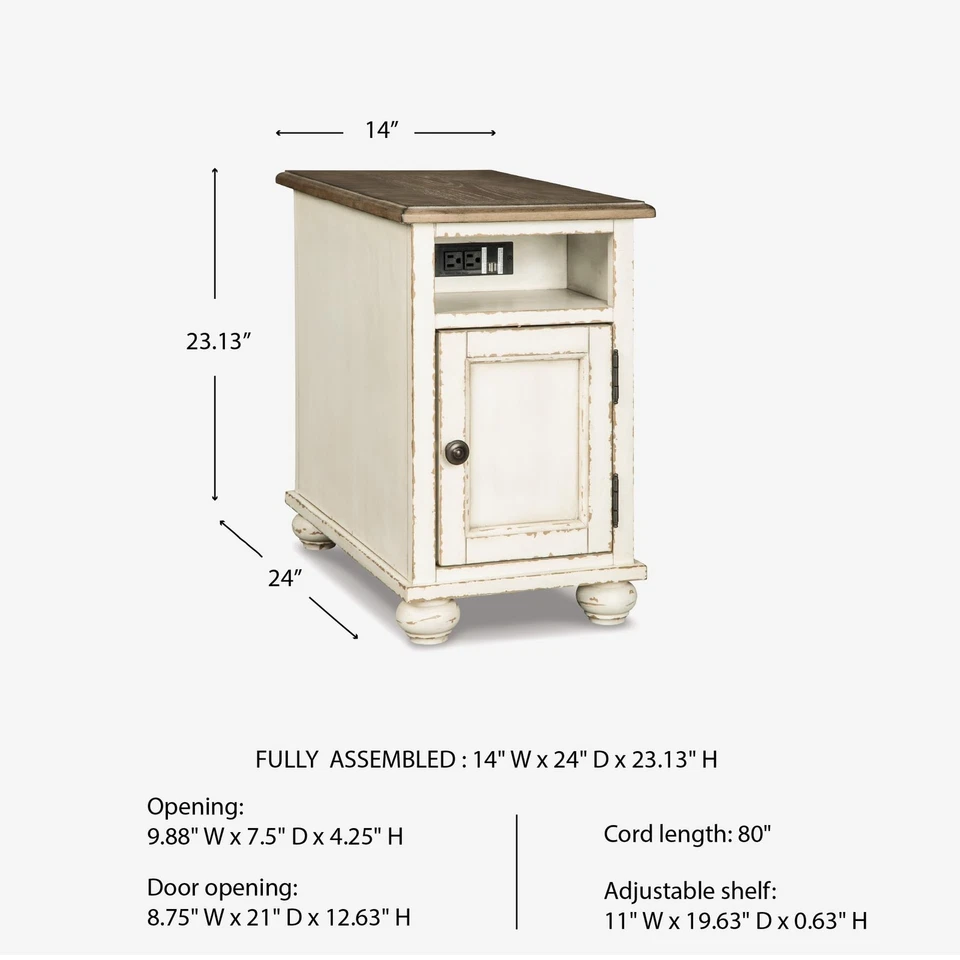 Фирменный дизайн от Ashley Realyn французский деревенский стул прикроватный столик с... - Изображение 3 из 4