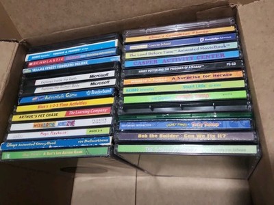 PC Game Lot Characters TV & Movie Educational And Entertainment Mix