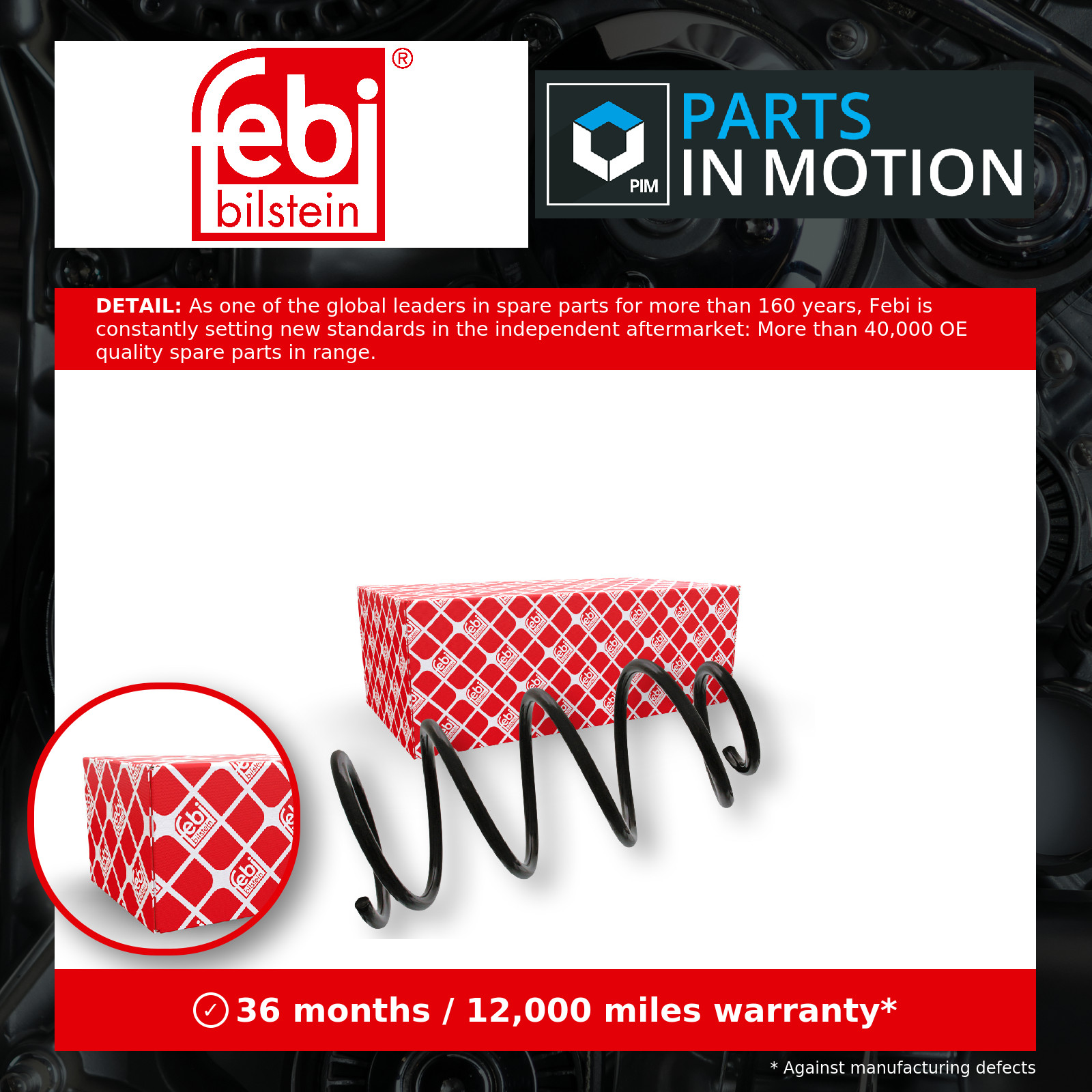 Febi Bilstein Coil Spring - 46956 - Image 3