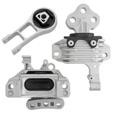 Engine Motor and Transmission Mount Bracket Kit Fits for 2015-2017 Chrysler 2...