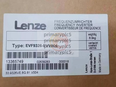 ONE Lenze Frequency Converter Inverter EVF9326-EVV004 EVF9326EVV004 NEW