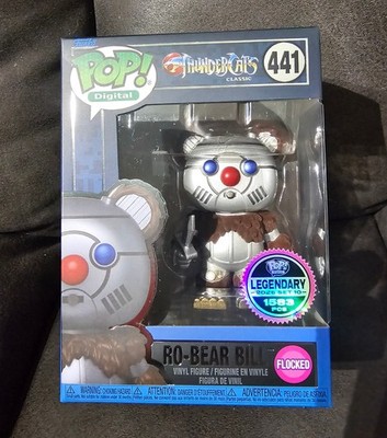 ThunderCats Ro-Bear Bill #441 Legendary Funko Pop - Flocked Digital RoBear Cats