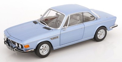 1:12 KK-Scale BMW 3.0 CSI E9 with Alloy Rims 1971 lightblue-metallic