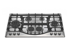 Hotpoint PHC961TS/IX/H 90cm Built-In 6 Burner Gas Hob with Front Control NEW