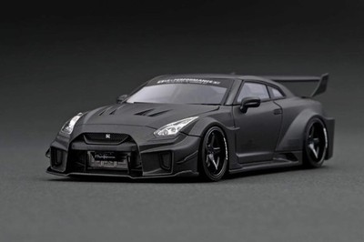 ミニカー ignition model IG2542 1:43 Nissan 35GT-RR LB-Silhouette WORKS GT - Matte Black