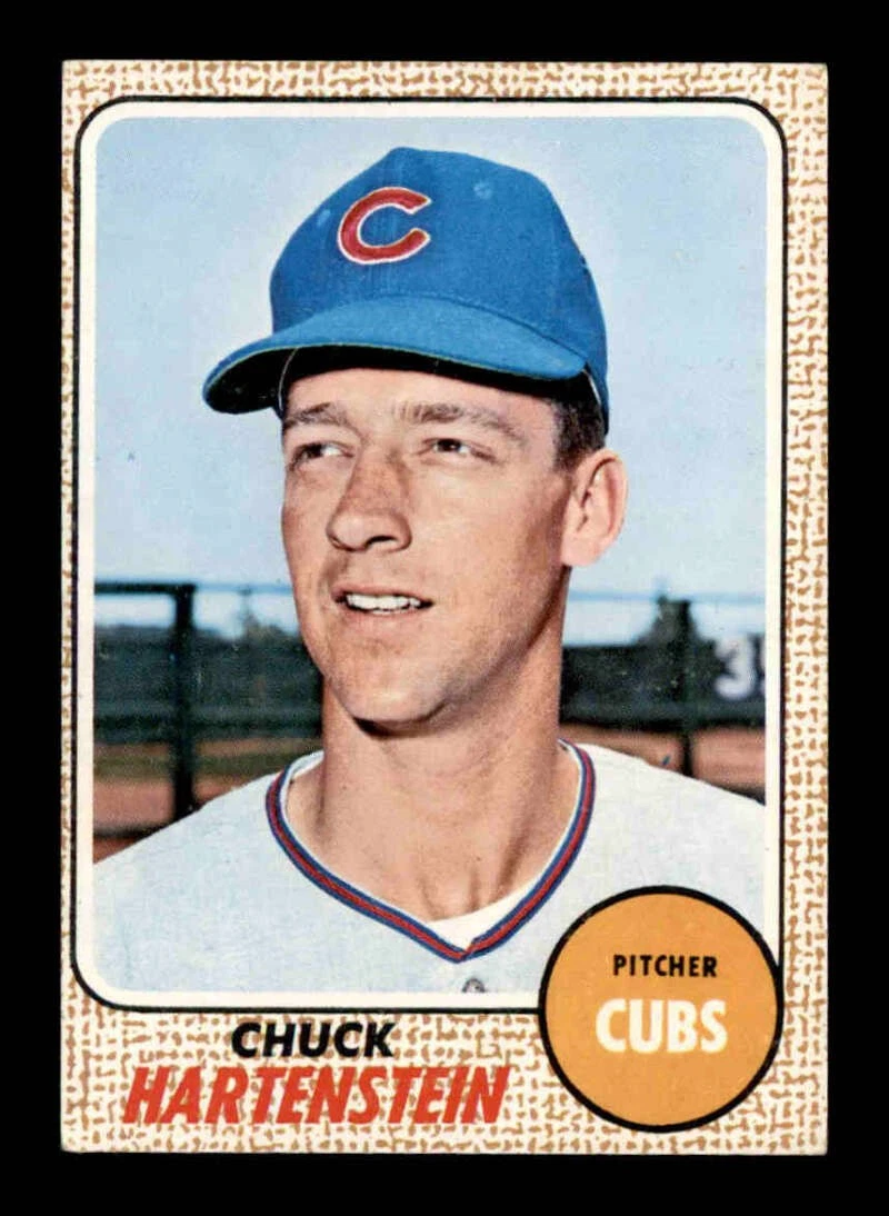 1968 Topps #13 Chuck Hartenstein RC EX/EX+ X3489636