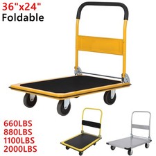 Dolly Cart Hand Truck Folding Heavy Duty Moving Trolley 660/880/1100/2000 lbs