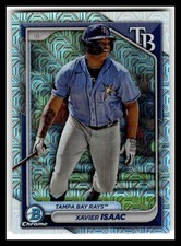 2024 Bowman Chrome #BCP-133 Xavier Isaac Chrome Prospects Mojo Refractors