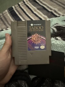 Taboo the Sixth Sense Nintendo Entertainment System NES 1985 Tested Working