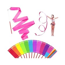 Colorful Ribbon Wands for Kids, Gymnastics, Dancing  Active Playtime