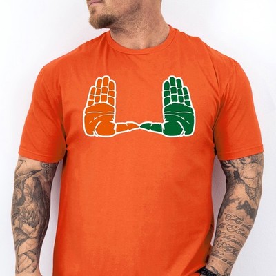 It's all about the U | Miami Football Soft Ring Spun Pre-Shrunk Cotton T-Shirt