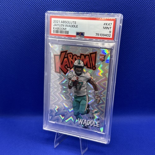 Jaylen Waddle #K47 2021 Panini Absolute Kaboom card